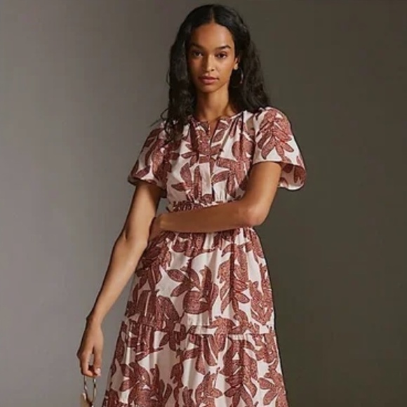 by Anthropologie Dresses & Skirts - Anthropologie Somerset Maxi Dress, Size Medium, Color "Neutral"